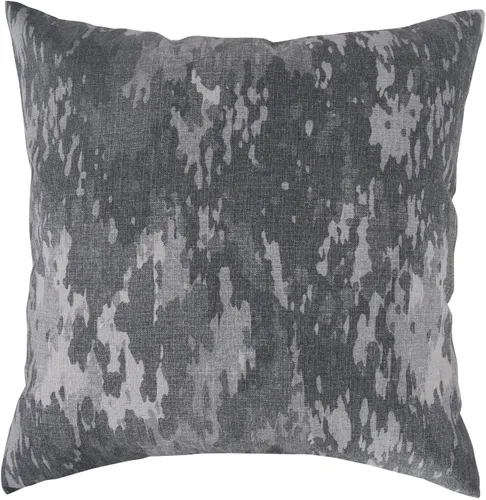 Vista 24 de Deconovo Almohada decorativa de lino sintético para el hogar, hecha a mano, a cuadros, para sofá, 18 x 18 pulgadas, gris oscuro y blanco