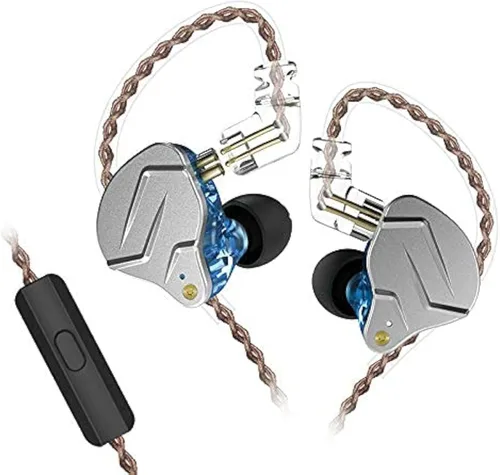 Vista 13 de KZ ZSN Pro X - Auriculares intraurales de monitor 1BA 1DD, auriculares con cable HiFi, para deportes, videojuegos, compatibles con teléfono, PC