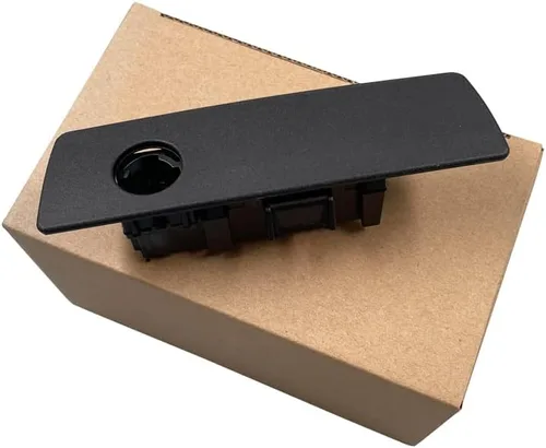 Vista 3 de Pestillo negro para guantera, mango abierto compatible con Jeep Wrangler 2007-2018 05-10 Jeep Grand Cherokee 06-10 Commander