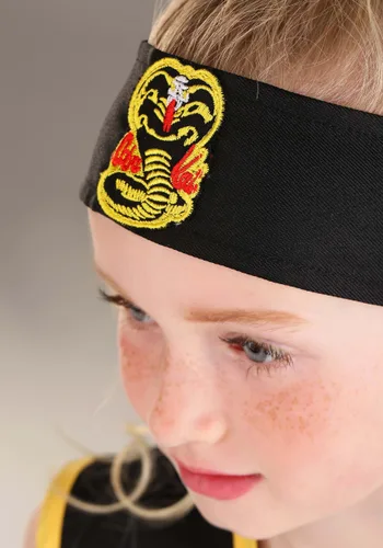 Vista 8 de Disfraz de Karate Kid Cobra Kai para Niñas Multicolor