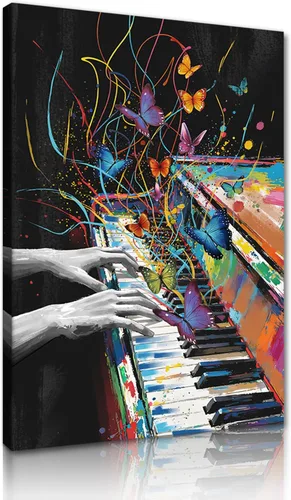 Vista 76 de Yeesjoee Graffiti Hip-Hop Style Culture - Arte de pared, póster abstracto de la vida es hermosa, impresión en lienzo colorido y moderno de pintura