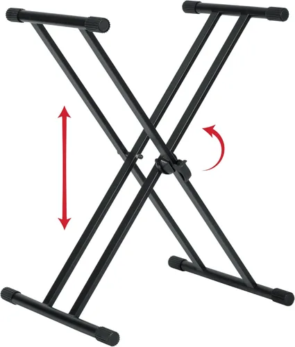 Vista 16 de Gator Frameworks Serie de teclados Nivel 2º adicional para el soporte de mesa estilo GFW-KEY-6000, (GFW-KEY-6000-2T)
