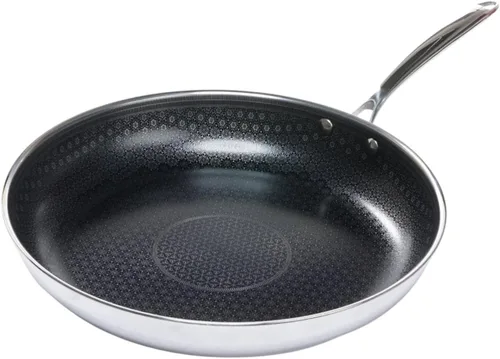 Vista 4 de Black Cube CeramicQR Cookware Made in France - Sartén de liberación rápida, 8 pulgadas