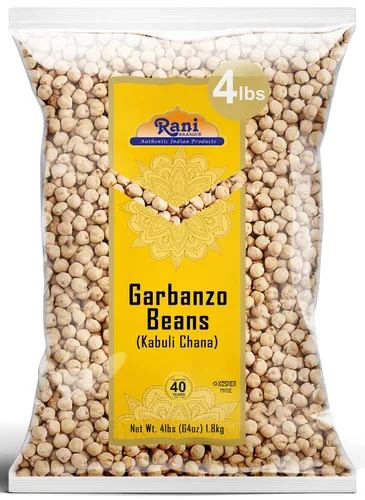 Vista 19 de Rani - Garbanzos (Kabuli Chana) 32oz (2lbs) 908g ~ Completamente naturales Vegano Apto para gluten Sin OGM Kosher De origen indio