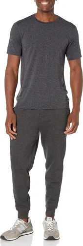 Vista 4 de Tienda Essentials Camiseta sin costuras con cuello redondo para hombre