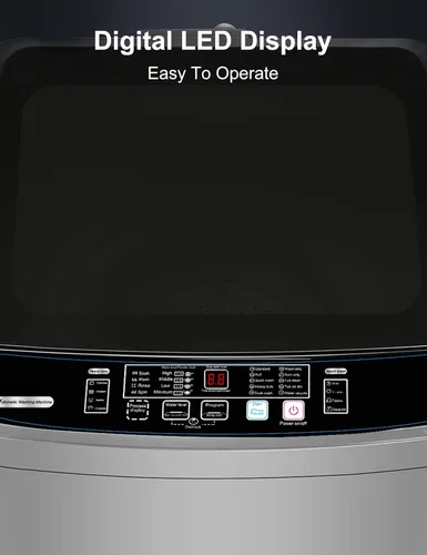 Vista 10 de Lavadora portátil - Lavadora completamente automática con bomba de drenaje
