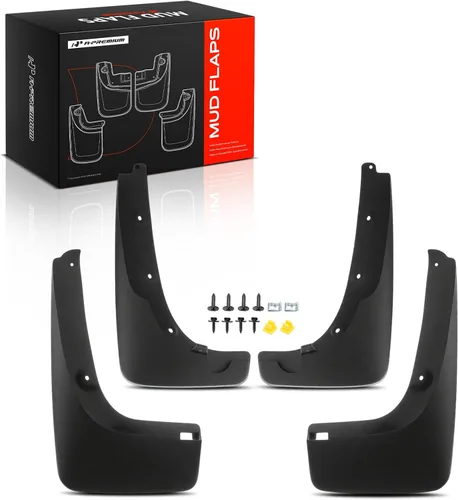 Vista 11 de A-Premium Guardabarros compatibles con Toyota RAV4 2000-2005 Sport Utility, no requiere perforación, protectores de lodo con accesorios de hardware