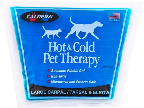 Vista 2 de Caldera Pet Therapy - Paquete de gel para hombro, grande, azul