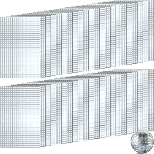 Vista 9 de Azulejos de mosaico autoadhesivos para proyectos de manualidades, 0.197 x 0.197 in (verde, 7200 piezas)