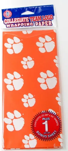 Vista 5 de NCAA papel envoltorio universitario Auburn Tigers