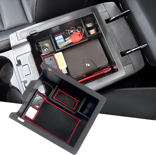 Vista 2 de HIGH FLYING Bandeja organizadora de guantes, consola central de reposabrazos para Mazda CX-5 2017-2021 2022 2023 2024 2025