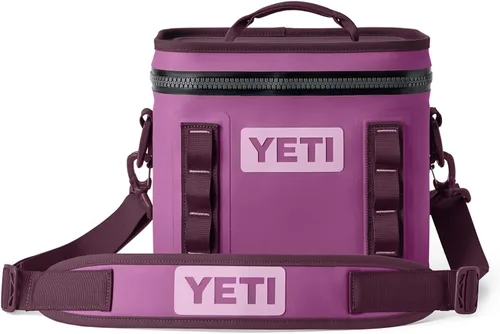 Vista 10 de YETI Hopper Flip 8 Hielera Suave Portátil amarillo (Firefly Yellow)