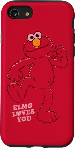 Vista 18 de Sesame Street Elmo Loves You Case for iPhone 17