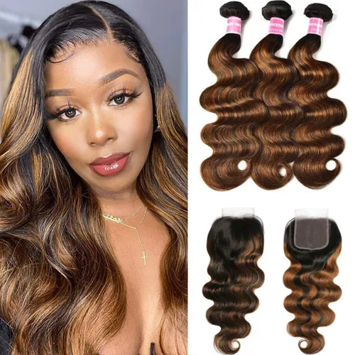 Vista 24 de Beauty Forever #FB30 - Extensiones de cabello humano virgen Remy virgen sin procesar de 8 pulgadas, 8 pulgadas FB30 Color 1 Bundle