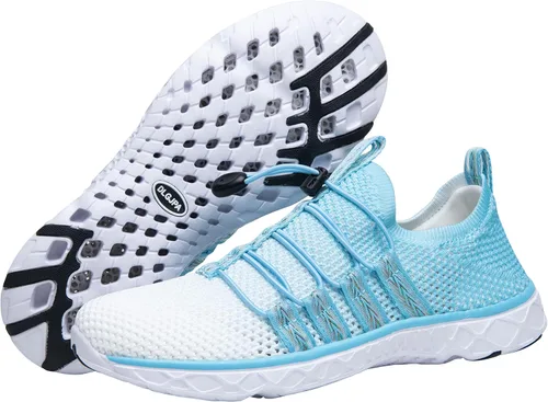 Vista 7 de DLGJPA - Zapatos acuáticos ligeros de secado rápido para mujer
