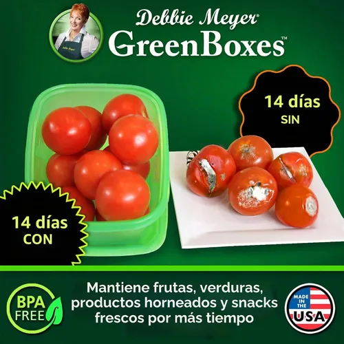 Vista 4 de Debbie Meyer UltraLite GreenBox, contenedores reutilizables