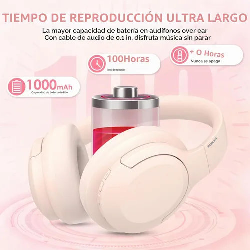 Vista 3 de Auriculares con cancelación activa de ruido, auriculares sobre