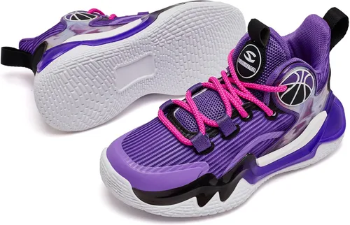 Vista 2 de HOBIBEAR Zapatos deportivos para niños y niñas, ligeros, transpirables, para caminar, correr (niños pequeñosniños grandes)