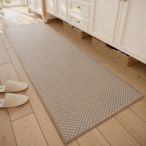 Vista 15 de RESARE Tapete de baño antideslizante, lavable a máquina, súper absorbente, de secado rápido, tapete de baño ultra suave para suelo de baño, 17 x 24