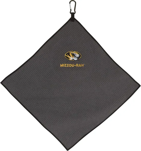 Vista 39 de Team Effort Collegiate - Toalla de microfibra gris de 15" x 15