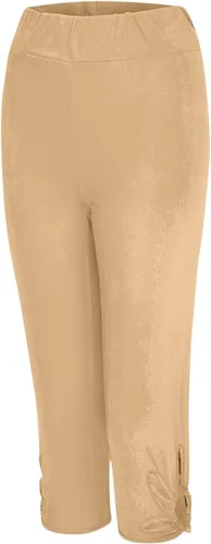 Vista 35 de Pantalones capri para mujer, estilo casual, de verano, elásticos, de cintura alta, pantalones de yoga, ajuste atlético, pantalones deportivos