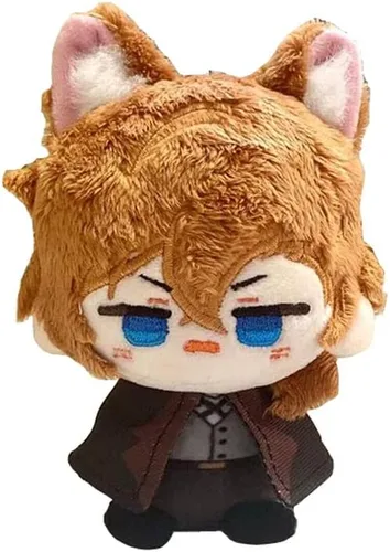 Vista 7 de KILA MILA Mini llavero colgante de muñeca de peluche de anime