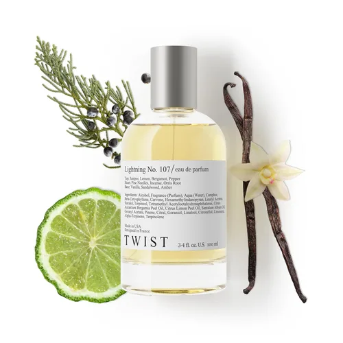 Vista 158 de Twist - Addicted No. 3 - Eau De Parfum inspirado en Y. Black Opium, Perfume de larga duración para mujer, Ámbar y Vainilla, Vegano, Ingredientes