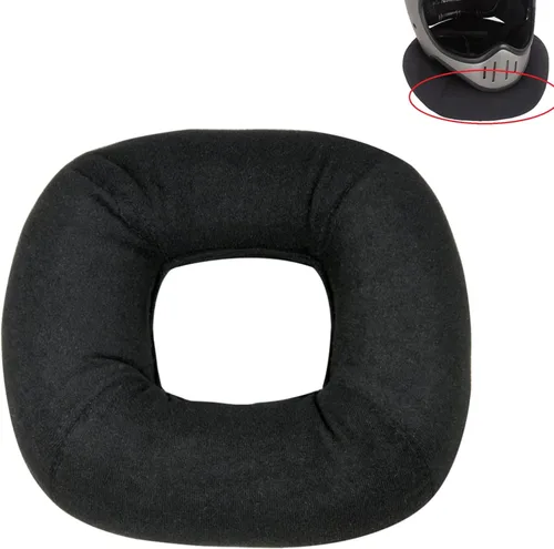Vista 2 de Cojín de almacenamiento para casco de motocicleta resistente a los arañazos, con anillo de rosquilla, accesorios para scootor, protección de malla