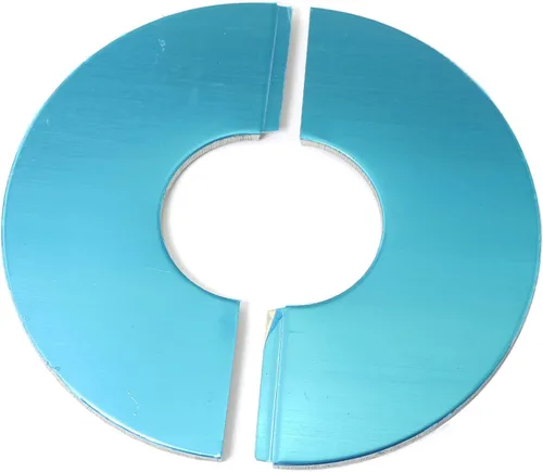 Vista 12 de 2 piezas de brida dividida de pared, placa redonda de acero inoxidable, accesorios de cubierta de tubería de agua montada en la pared para tubería