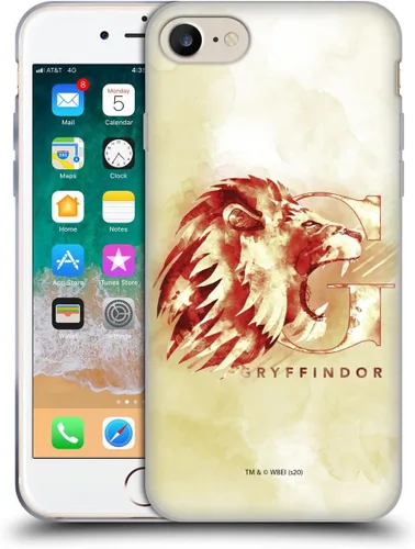 Vista 151 de Head Case Designs Funda de gel suave con licencia oficial de Harry Potter Gryffindor Deathly Hallows XVI [protección de grado militar] compatible