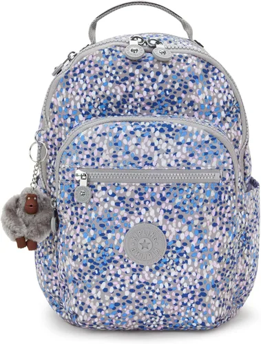 Vista 81 de Mochila Kipling Seoul extra grande para laptop de 17", Grande True Blue Tonal 2