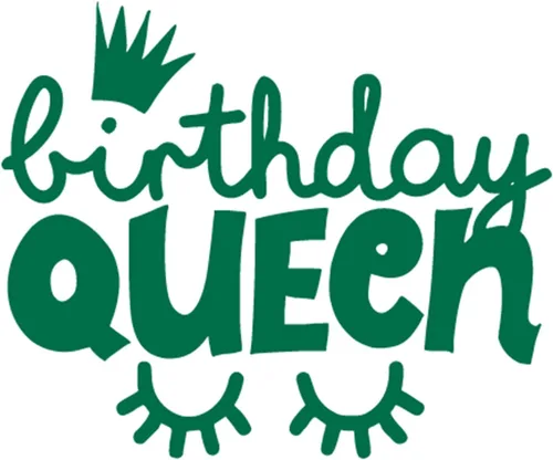 Vista 32 de Calcomanía termoadhesiva de la reina de cumpleaños, transferencia de camisa de fiesta de cumpleaños para mujer, parche de vinilo para niña, gráfico