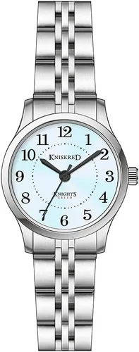 Vista 8 de Easy Reader Watch for Women with Solid Stainless Steel Band Ladies Dress Watch Water Resistant