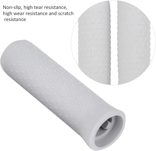Vista 4 de Keenso Empuñaduras de manillar de scooter, empuñaduras eléctricas para scooter -G30, material de silicona, antideslizante y cómodo
