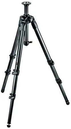 Vista 3 de Manfrotto 057 Trípode con engranaje de 3 secciones de fibra de carbono (MT057C3-G)