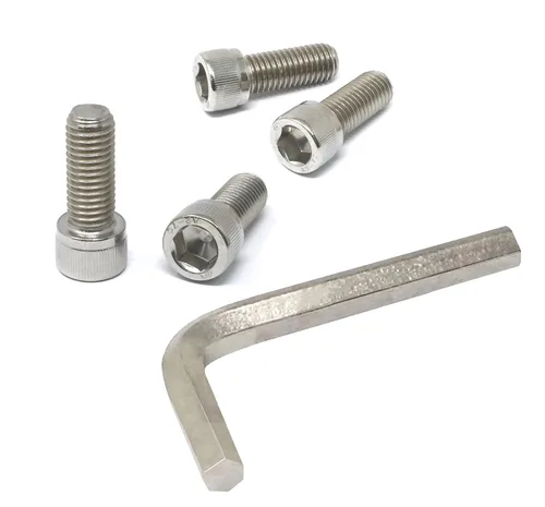 Vista 183 de iexcell Kit de tornillos de cabeza hexagonal de acero inoxidable 304, 100 unidades M2 x 0.157 in, paso de rosca de 0.016 in