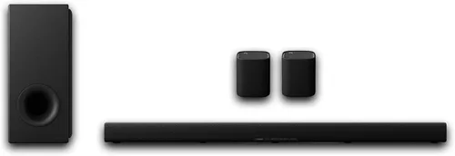 Vista 8 de Barra de sonido Yamaha True X Bar 40A Dolby Atmos con subwoofers incorporados, Wi-Fi, transmisión de música, subwoofer inalámbrico opcional