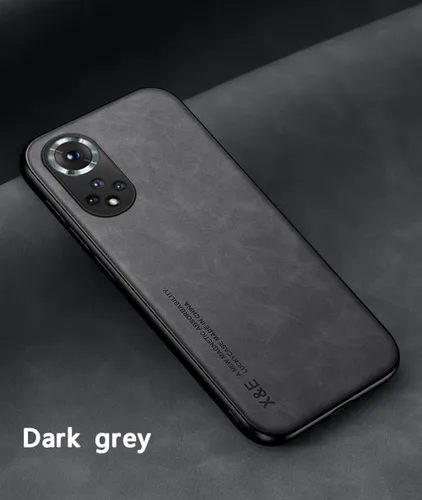 Vista 4 de Kepuch Silklike - Funda para Huawei Nova 9/Honor 50 - Cubierta Parachoques Placa De Metal Incorporada Para Huawei Nova 9/Honor 50 - Negro