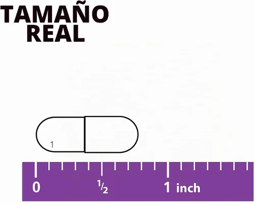 Vista 6 de Vitamina K2 (como Menaquinona-7) (de extracto de natto usando Bacillus subtilis) 100 mcg. Otros ingredientes: cápsulas vegetales Kosher, celulosa