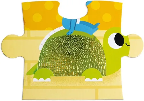 Vista 5 de Janod Rompecabezas táctiles para mascotas - 20 piezas - Edades 2+ - J02686