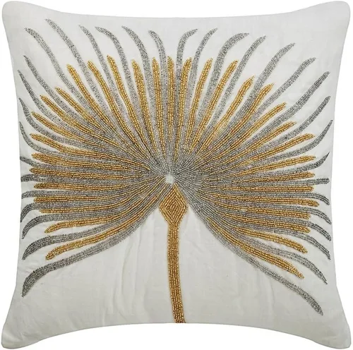 Vista 9 de The HomeCentric Funda de almohada, fundas de almohada decorativas de 12 x 12 pulgadas (11.8 x 11.8 in), color blanco, fundas de almohada de piel