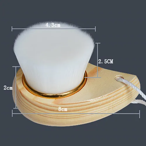 Vista 2 de Limpiador facial Cepillo exfoliante herramienta para el cuidado de la piel facial, limpiador de poros Cuidado de la piel facial Belleza Ultrasuave