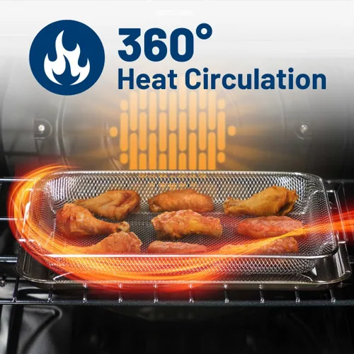 Vista 2 de GE Appliances - Juego de cesta y bandeja para freír de aire, PM48X120