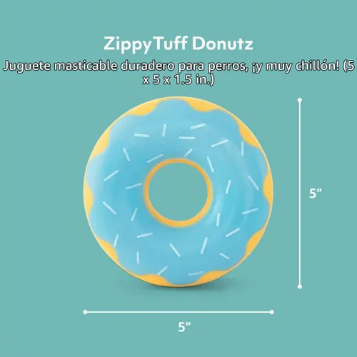 Vista 3 de ZippyPaws ZippyTuff - Juguete masticable para perros, juguetes