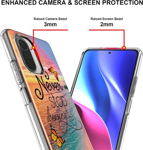 Vista 211 de Funda compatible con Nothing Phone 1, compatible con Nothing Phone One A063 para teléfono móvil TPU funda FLP