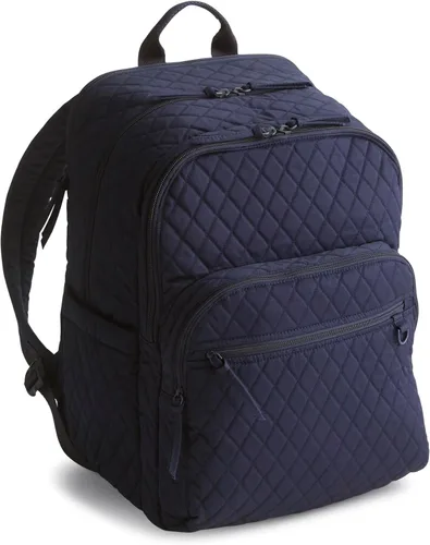Vista 10 de Vera Bradley Mochila Bancroft XL de algodón prémium para mujer, Tamaño único
