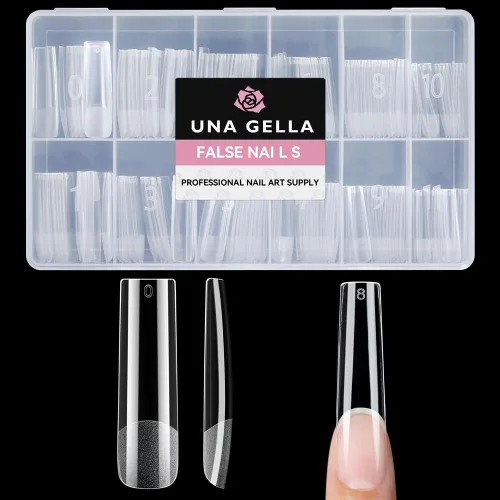 Vista 12 de UNA GELLA - Pegamento para uñas sin necesidad de lámpara, 0.3 fl oz*2 unidades, súper fuerte