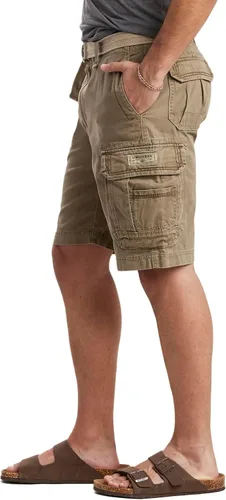 Vista 39 de Unionbay Survivor pantalones cortos de cargo con cinturón para hombre