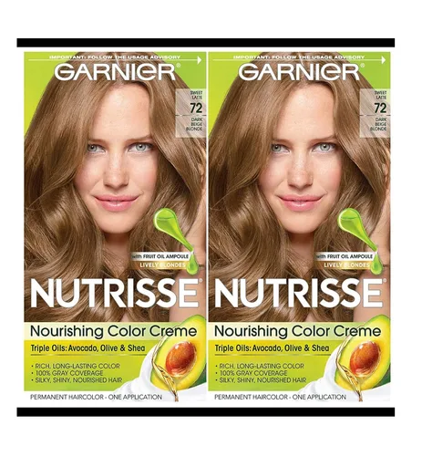 Vista 21 de Garnier Nutrisse Crema de color nutritiva, rubio natural claro [90] 1 ea (paquete de 2)
