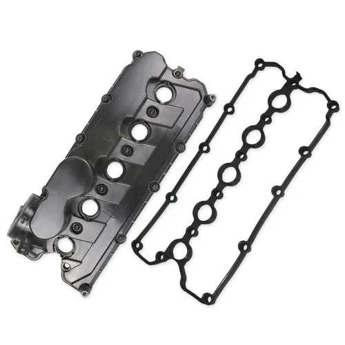 Vista 7 de Cubierta de válvula de motor compatible con Volkswagen Jetta Beetle Golf Passat Rabbit SportWagen 2.5L 5 cilindros sustituye a la parte 07K103469L